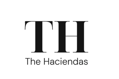 Logo negro the haciendas hotel cliente laguna cyprien